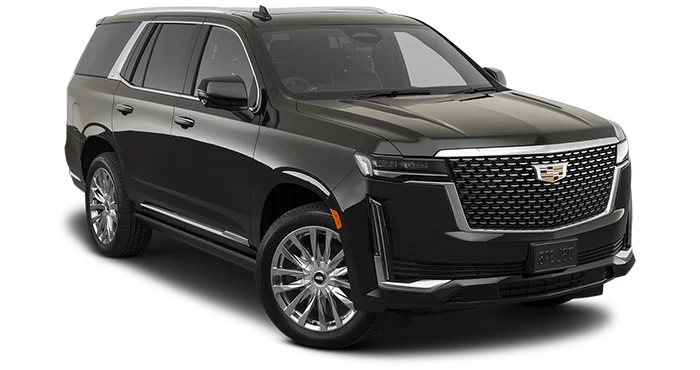 Black Cadillac Escalade SUV used for Miami VIP chauffeur service